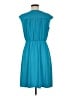 NY Collection Solid Teal Casual Dress Size M - photo 2