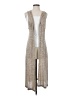 H.I.P. Happening in the Present Tan Cardigan Size S - photo 1