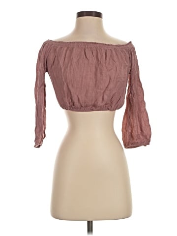 Lulus 3/4 Sleeve Blouse (view 1)