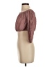 Lulus Solid Brown 3/4 Sleeve Blouse Size S - photo 5