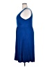 Matty M Solid Blue Cocktail Dress Size XXL - photo 5