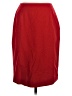 Apostrophe Solid Red Formal Skirt Size 4 - photo 1