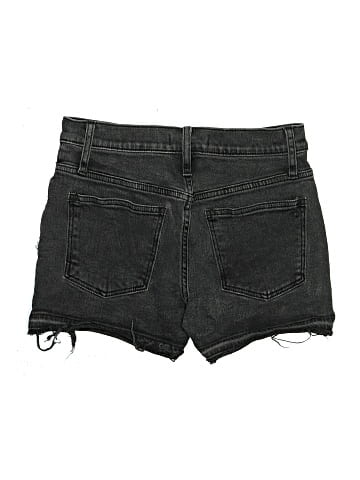 Madewell High-Rise Denim Shorts in Clint Wash: Drop-Hem Edition (view 2)