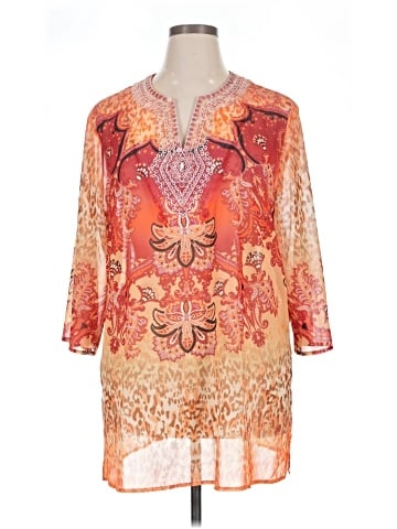 Chico's 3/4 Sleeve Blouse (view 1)