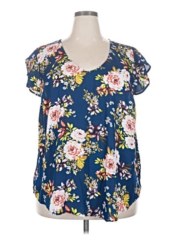 Torrid Short Sleeve Blouse (view 1)