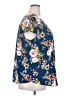 Torrid 100% Polyester Blue Short Sleeve Blouse Size 2X Plus (2) - photo 4