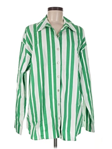 Show Me Your Mumu Long Sleeve Button-Down Shirt (view 1)