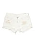 Rag & Bone/JEAN White Denim Shorts Size 26 waist - photo 1