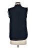 H&M 100% Polyester Black Sleeveless Blouse Size 6 - photo 2