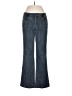 Roz & Ali Chevron-herringbone Blue Jeans Size 8 - photo 1