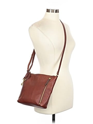 Fossil Leather Crossbody Bag (view 2)