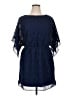 AB Studio 100% Polyester Blue Cocktail Dress Size XL - photo 1