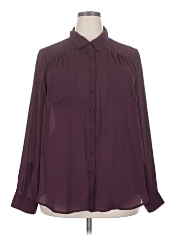 Torrid Long Sleeve Blouse (view 1)