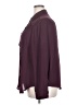 Torrid 100% Polyester Solid Burgundy Long Sleeve Blouse Size 2X Plus (2) - photo 5