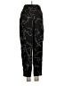 Babaton 100% Polyester Graphic Black Active Pants Size 4 - photo 2