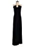 Black Halo Solid Black Jumpsuit Size 2 - photo 1