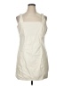 Express 100% Polyester Ivory Casual Dress Size XL - photo 1