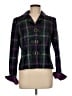 Escada Plaid Purple Jacket Size EU 38 / US 8 - photo 1