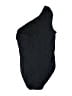 J.Crew Solid Black One Piece Swimsuit Size 14 - photo 2