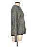 Carolyn Taylor Tweed Gray Pullover Sweater Size L - photo 4