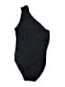 J.Crew Solid Black One Piece Swimsuit Size 14 - photo 1