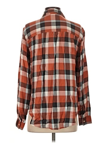 Ann Taylor LOFT Outlet Long Sleeve Button-Down Shirt (view 2)