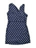 Lands' End Polka Dots Blue One Piece Swimsuit Size 14 - photo 1
