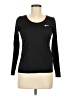 Nike 100% Polyester Black Long Sleeve T-Shirt Size M - photo 1