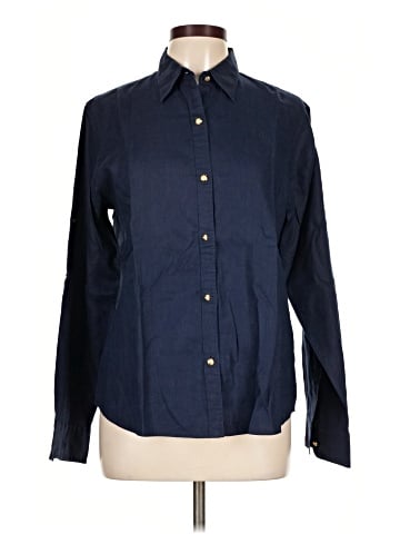 Lauren by Ralph Lauren Long Sleeve Button-Down Shirt (view 1)