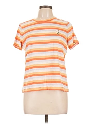 Madewell Daisy Embroidered Northside Vintage Tee in Broadway Stripe (view 1)