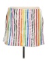 Target 100% Polyester Stripes White Casual Skirt Size XL - photo 1