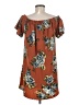 Altar'd State Print Brown Casual Dress Size M - photo 2
