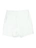 Elle Solid White Shorts Size L - photo 2