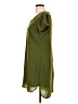 Japna 100% Polyester Solid Green Casual Dress Size L - photo 5