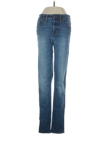 Madewell Tall 9" Mid-Rise Skinny Jeans in Patty Wash (view 1)