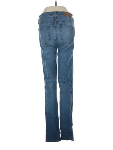 Madewell Tall 9" Mid-Rise Skinny Jeans in Patty Wash (view 2)