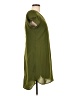 Japna 100% Polyester Solid Green Casual Dress Size L - photo 4