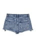 Zara Hearts Blue Denim Shorts Size 4 - photo 2