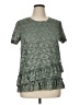 Bobeau Green Short Sleeve Top Size XL - photo 1