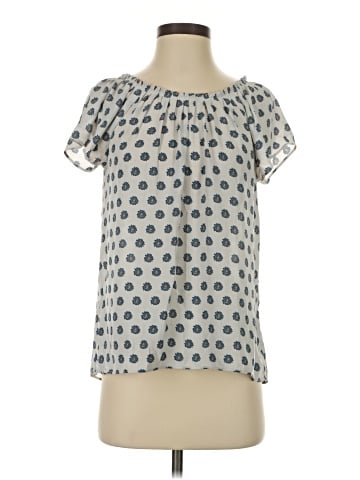 Ann Taylor LOFT Outlet Short Sleeve Blouse (view 1)