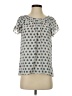 Ann Taylor LOFT Outlet 100% Polyester Blue Short Sleeve Blouse Size S (petite) - photo 1