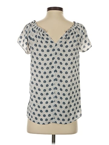 Ann Taylor LOFT Outlet Short Sleeve Blouse (view 2)