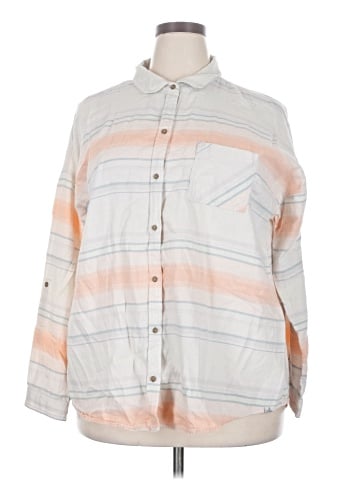 PrAna Long Sleeve Button-Down Shirt (view 1)