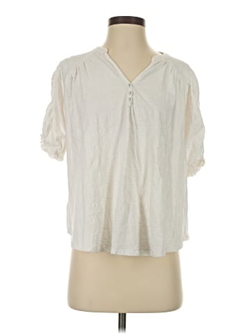 Free People Short Sleeve Blouse (view 1)