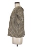 14th & Union Houndstooth Brown Short Sleeve Blouse Size M - photo 5
