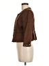 BCBGMAXAZRIA 100% Linen Brown Blazer Size M - photo 5