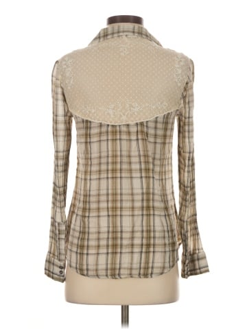 Free People Long Sleeve Button-Down Shirt (view 2)
