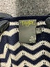 Taylor Chevron-herringbone Blue Casual Dress Size S - photo 7
