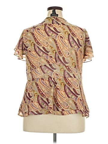 Lane Bryant Short Sleeve Blouse (view 2)