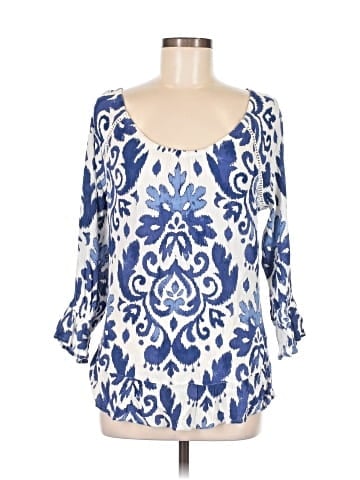 INC International Concepts 3/4 Sleeve Blouse (view 1)